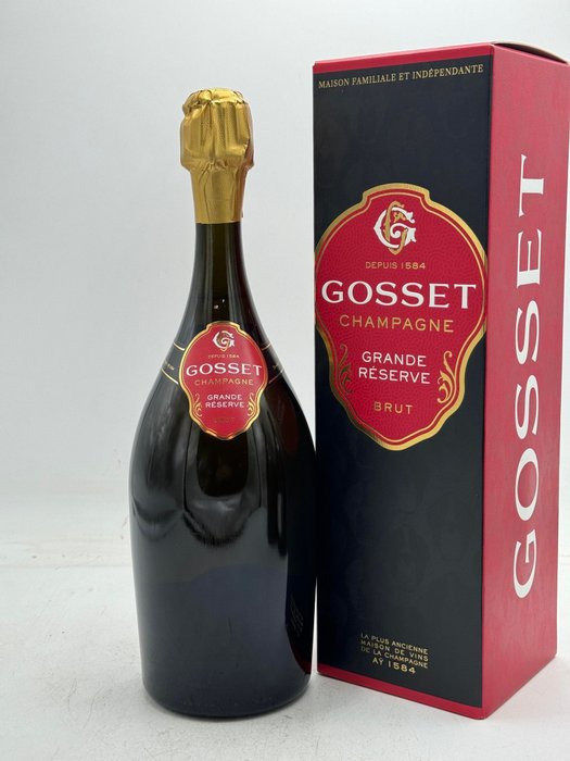 Gosset, Champagne Gosset Grande Reserve - 香檳 Brut - 1 馬格南瓶(1.5公升)