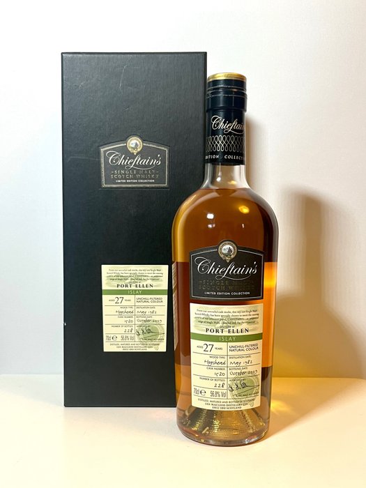 Port Ellen 1982 27 years old - Chieftain’s Limited Edition Collection - Ian MacLeod  - b. 2009  - 70厘升
