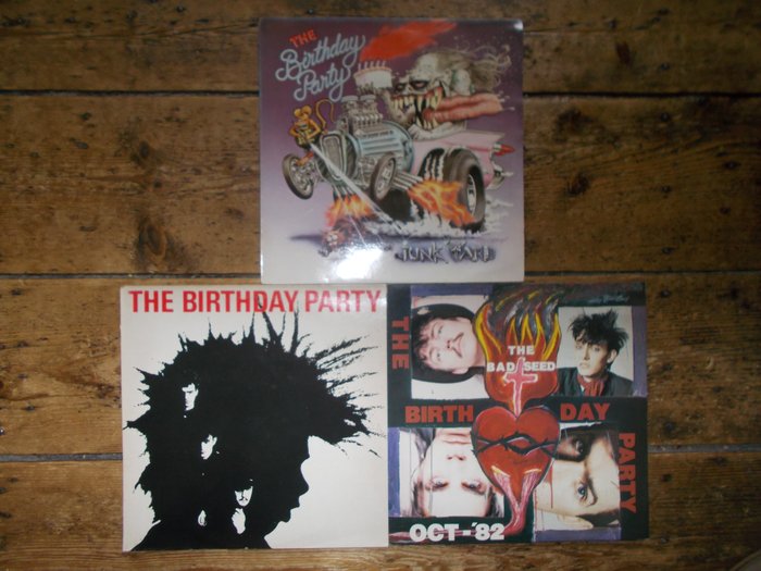 The Birthday Party / Nick Cave - Flere titler - LP-album (flere elementer) - 1982
