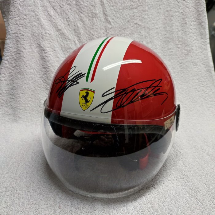 Ferrari - Fórmula 1 - Leclerc & Vettel - 2020 - Casco deportivo