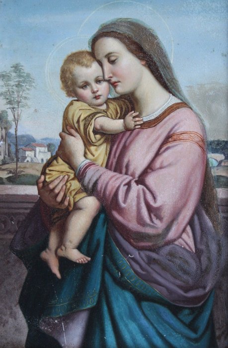 Europäische Schule (XIX), after Franz Ittenbach - Madonna mit Kind