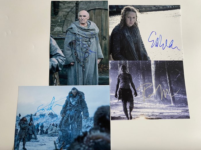 Game of Thrones - Signed by Donald Sumpter, Gemma Whealon, Ross Mulan, Ian Whyte