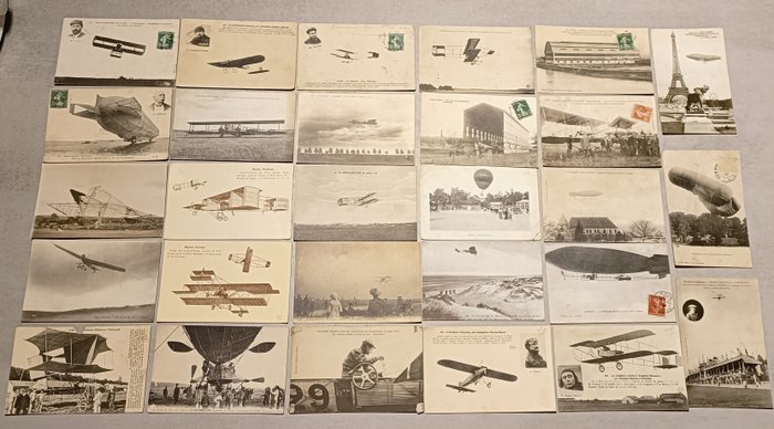 Αεροπορία - Καρτ-ποστάλ (28) - 1913-1908