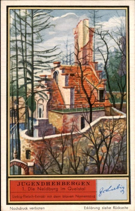 Deutschland - Liebig Chromo S1305 - Jugendherbergen - Postkarte (6) - 1935-1935