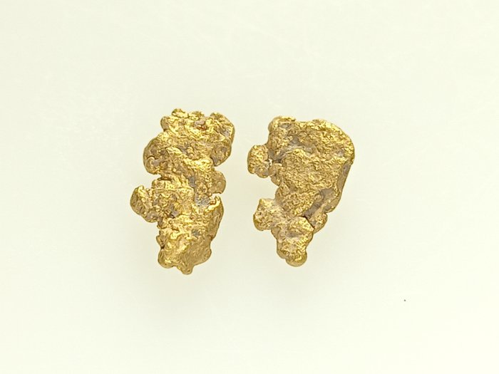 Pepitas de ouro muito raras - Lapónia/Finlândia/ Pepitas- 0.5 g