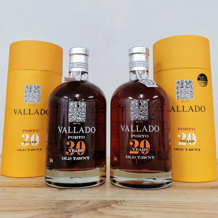 Quinta do Vallado 20 & 30 Years Old Tawny - 斗羅河 - 2 珍妮瓶 (0.5L)