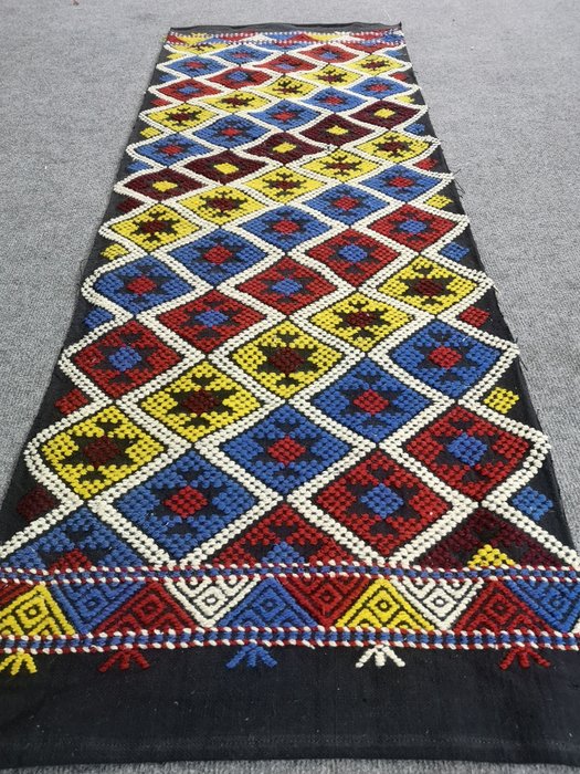 Canakkale - 凯利姆平织地毯 - 50 cm - 145 cm