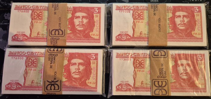 Kuuba. - 400 x 3 pesos 2005 - Pick 127b