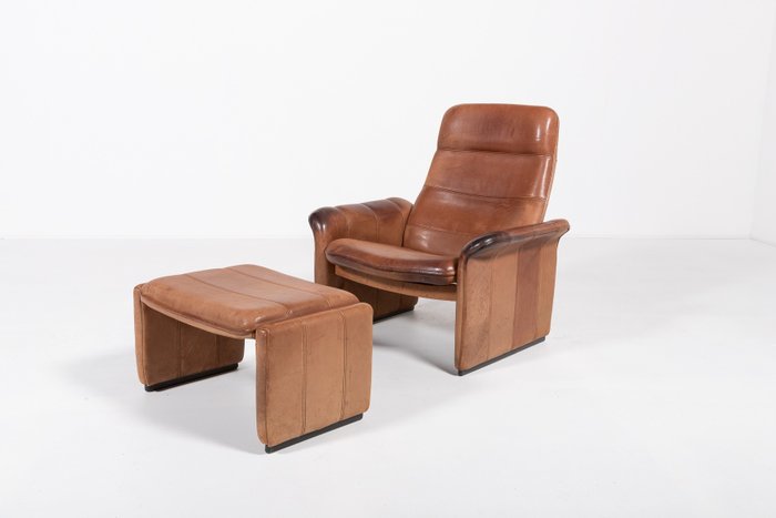 de Sede - 安乐椅 - DS-50 - 木, 皮革