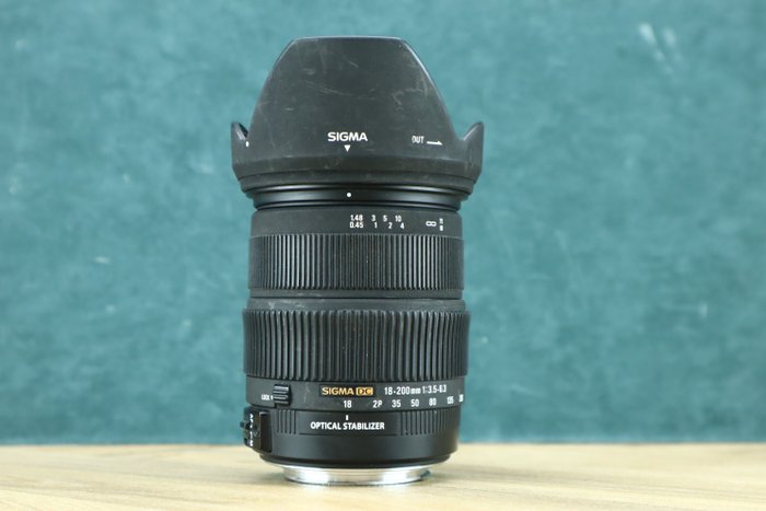 Sigma DC 18-200mm 3,5-6,3 Zoomlens