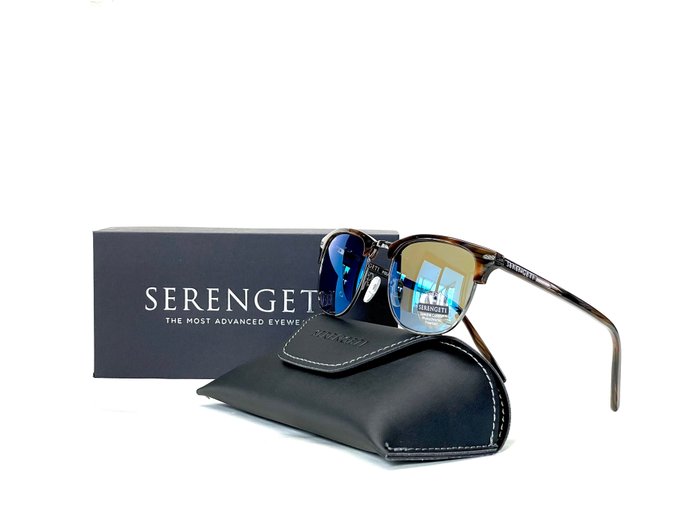 Other brand - SERENGETI®, Alray 8944, Wood grain, Mineral lenses, Spectral Control Photochromic Polarised *New - 墨鏡