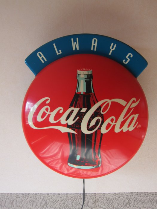 Coca Cola - Skylt (1) - Plast