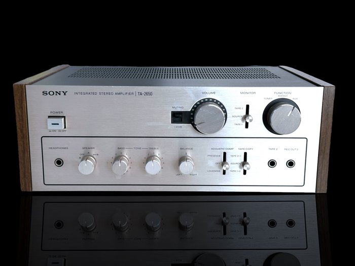 Sony - TA-2650 - Solid state integrated amplifier