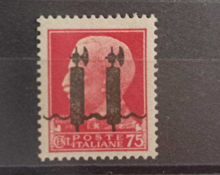 義大利王國 1944 - 綜藝 - 義大利社會共和國 - Sassone nr. 494 Cb