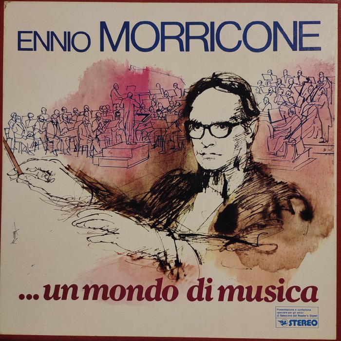 Ennio Morricone - ... Un Mondo di Musica - Very Very Rare 1St Italian Pressing - MINT Never Played! - Albume LP (mai multe articole) - 1st Pressing - 1974
