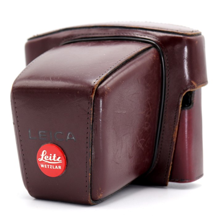 Leica paraattas voor Leica R3 bordeaux rood Kameratasche
