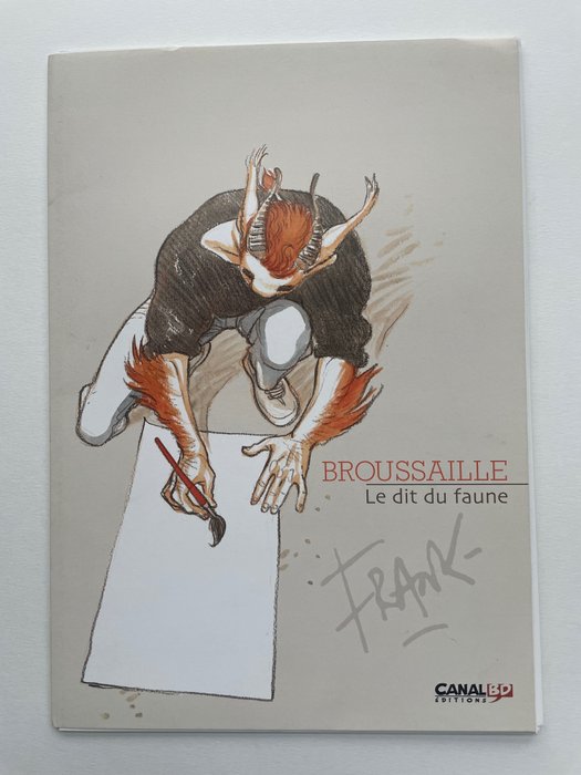 Frank Pé - 9 Portfolio + 1 screen print - Broussaille - Le Dit du faune