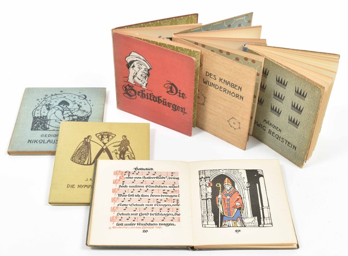 Gerlach's Jugendbücherei - Lot of six publications - 1910