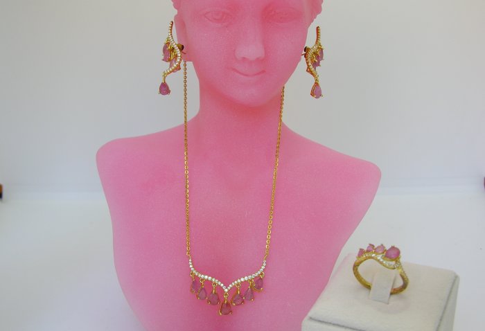 Tourmaline 珠寶 - 高度: 25.5 cm - 闊度: 4 cm- 13.3 g - (4)