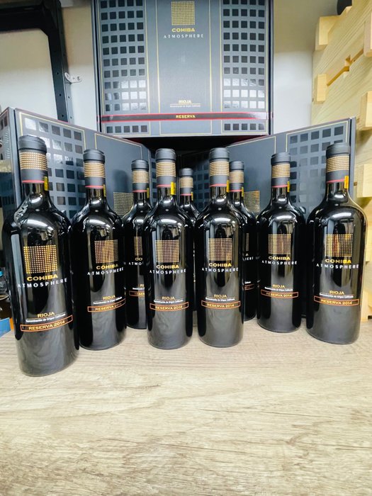 2014 Marqués de Tomares, Cohiba Atmosphere - Rioja Reserva - 9 Flessen (0.75 liter)