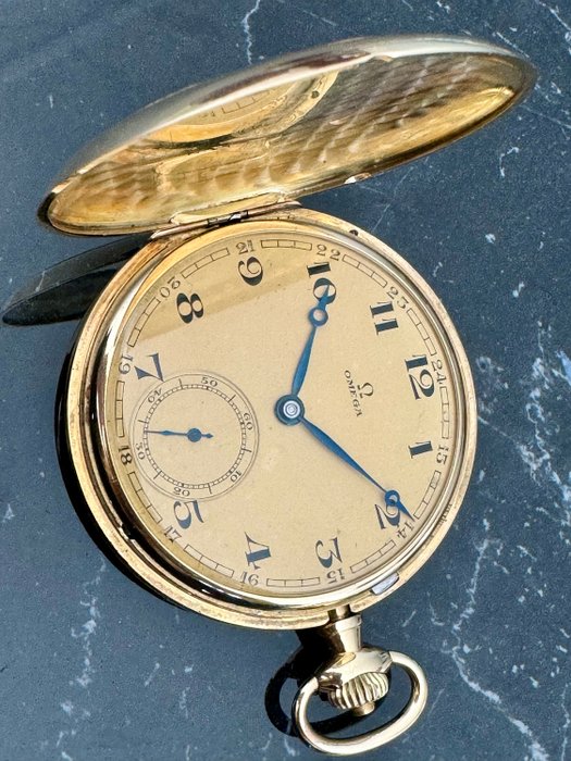 Omega - Bienne Genève 14K GOLD  Pocket Watch - 1901 - 1949