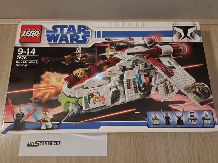 Lego - Star Wars - 7676 - Republic Attack Gunship - 2000 - 2010