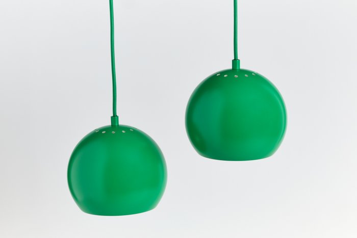Frandsen Benny Frandsen - Hanging lamp (2) - Ball - Limited edition "get-your-greens" - Metal