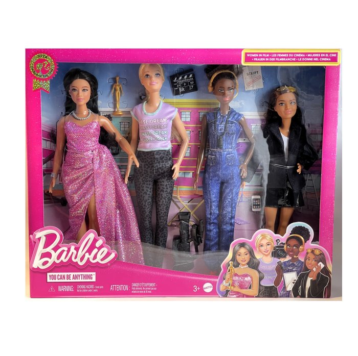 Mattel  - Bambola Barbie Career of the Year Women in Film Set of 4 Dolls - Barbie Signature - 2020+