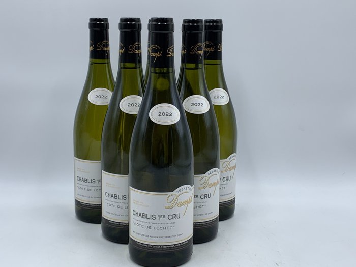 2022 Chablis 1° Cru "Côte de Léchet" - Sébastien Dampt - Bourgogne - 6 Bottles (0.75L)