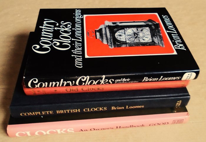 Diverse auteurs - Four illustrated reference works on Clocks - 1958-1985