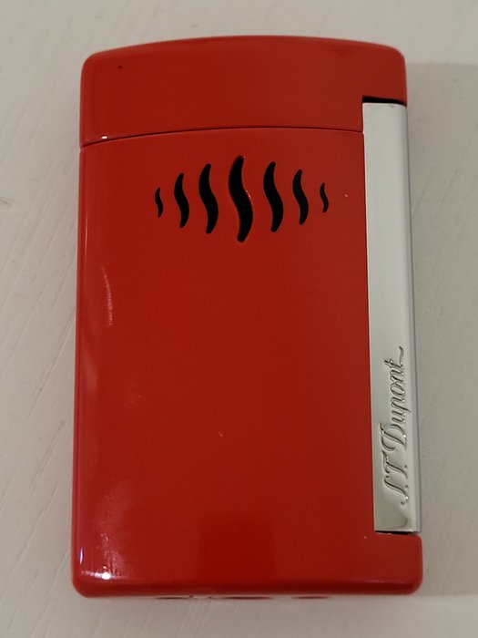 S.T. Dupont - Minijet Wild Red - Lighter - rød