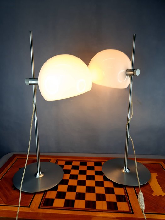 Modiss Josep Sancho - Table lamp (2) - Joe 30 - Steel, methacrylate