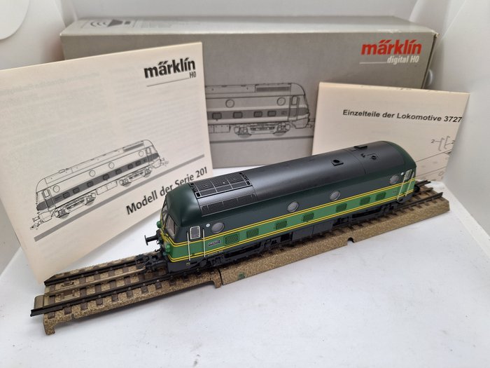 Märklin H0 - 37270 - Πετρελαιοκίνητη μηχανή τρένου (1) - Σειρά 201 - NMBS