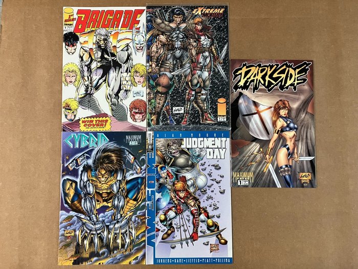 Various Rob Liefeld #1 issues - 5 Comic
