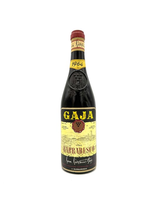 1964 Gaja - 芭芭萊斯科 - 1 瓶子（0.72L）
