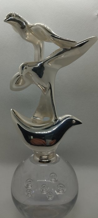 Ottaviani - Ottaviani - Skulptur, Magnitudo Artis - 21 cm - Glas, Silber, kaschiert - 1999