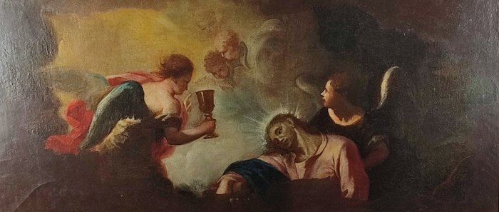 Maestro genovese (XVII) - Cristo tra gli angeli