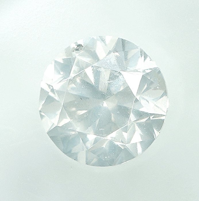 1 pcs Diamant  (Natural)  - 0.72 ct - H - I1 - GRA (Laboratorul de analiză a pietrelor prețioase din Anvers)