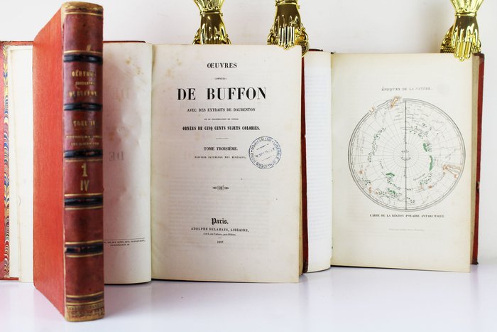 Buffon - Des époques de la nature / Histoire naturelle des minéraux - 1857