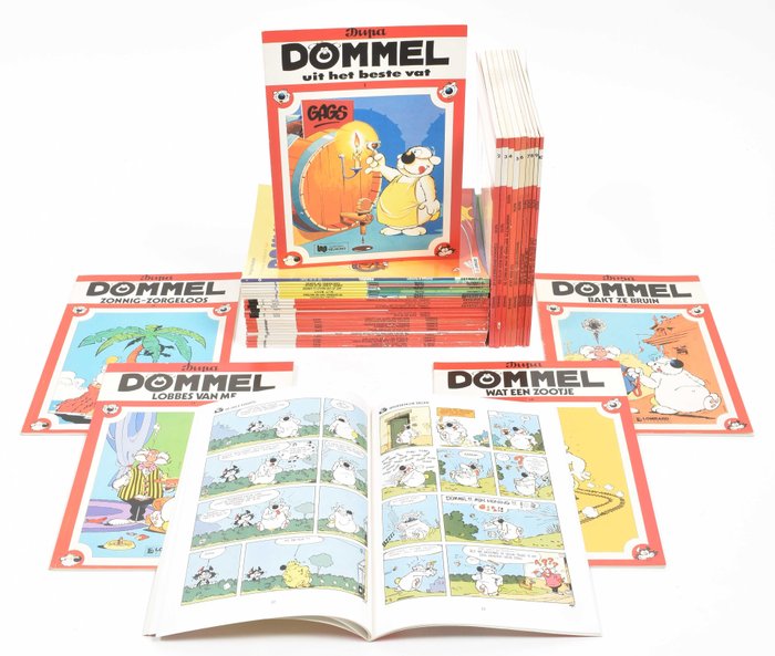 Dommel - Almost complete series - 39 Comic - 第一版 - 1977/2002