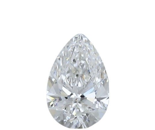1 pcs Diamant - 0.70 ct - Pære - G - IF (fejlfri)