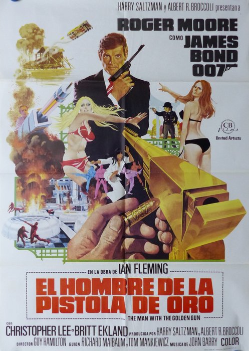 James Bond 007: The Man with the Golden Gun - Roger Moore