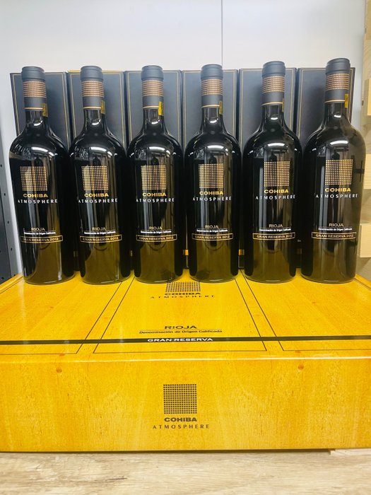 2012 Marqués de Tomares, Cohiba Atmosphere - Rioja Gran Reserva - 6 Flasker  (0,75 l)