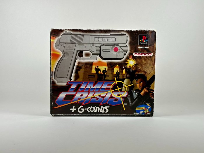 Sony - Crisis Project +Gcon45 GUN for the PLAYSTATION 1, CIB complete very RARE and unique serialnumber. - Playstation 1 - 電動遊戲 (1) - 帶原裝盒