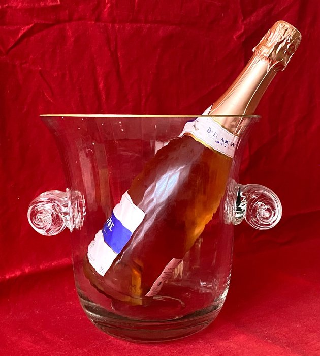 Champagne koeler - Gegoten glas