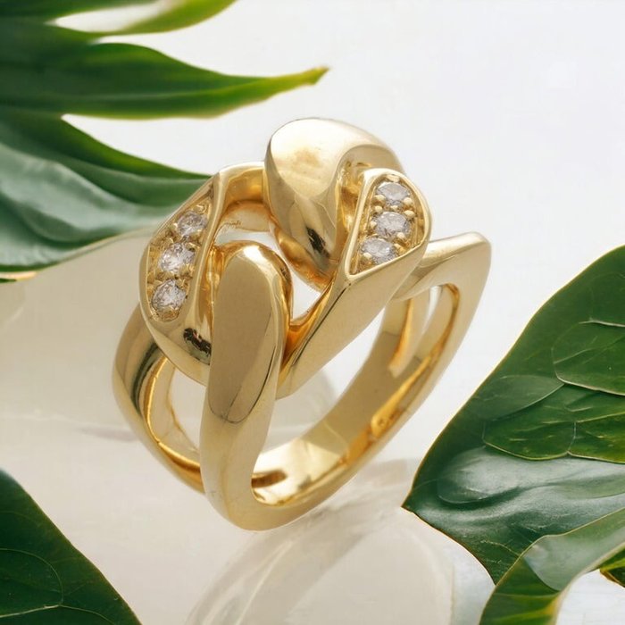 Ring Gelbgold - Diamant 