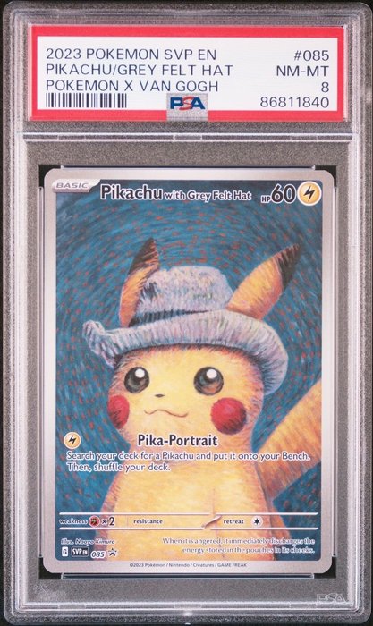 Pokémon - 1 Card - Pokemon - Van gogh Pikachu
