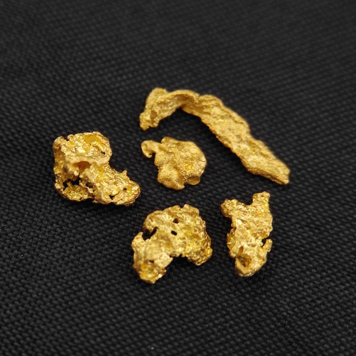 金色 金塊- 1.17 g - (5)