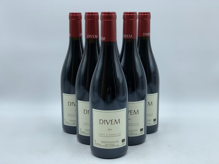 2021 “Divem Gil Morrot - 朗格多克蒙佩魯 - 6 瓶 (0.75L)