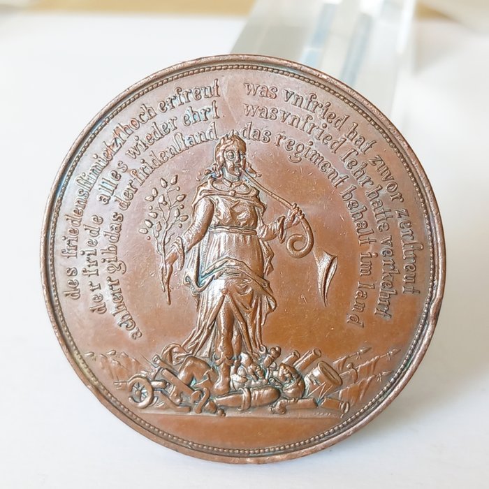 Niemcy, Brema. Bronzemedaille, 50. Stiftungsfest des Künstlervereins 1907